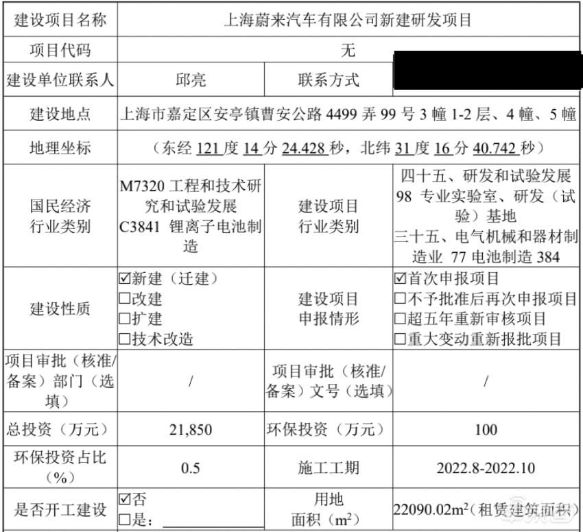 ▲ 蔚來新建研發(fā)項(xiàng)目文件截圖